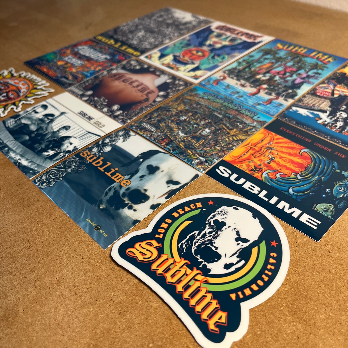 NEW 12pc Sublime Sticker Pack