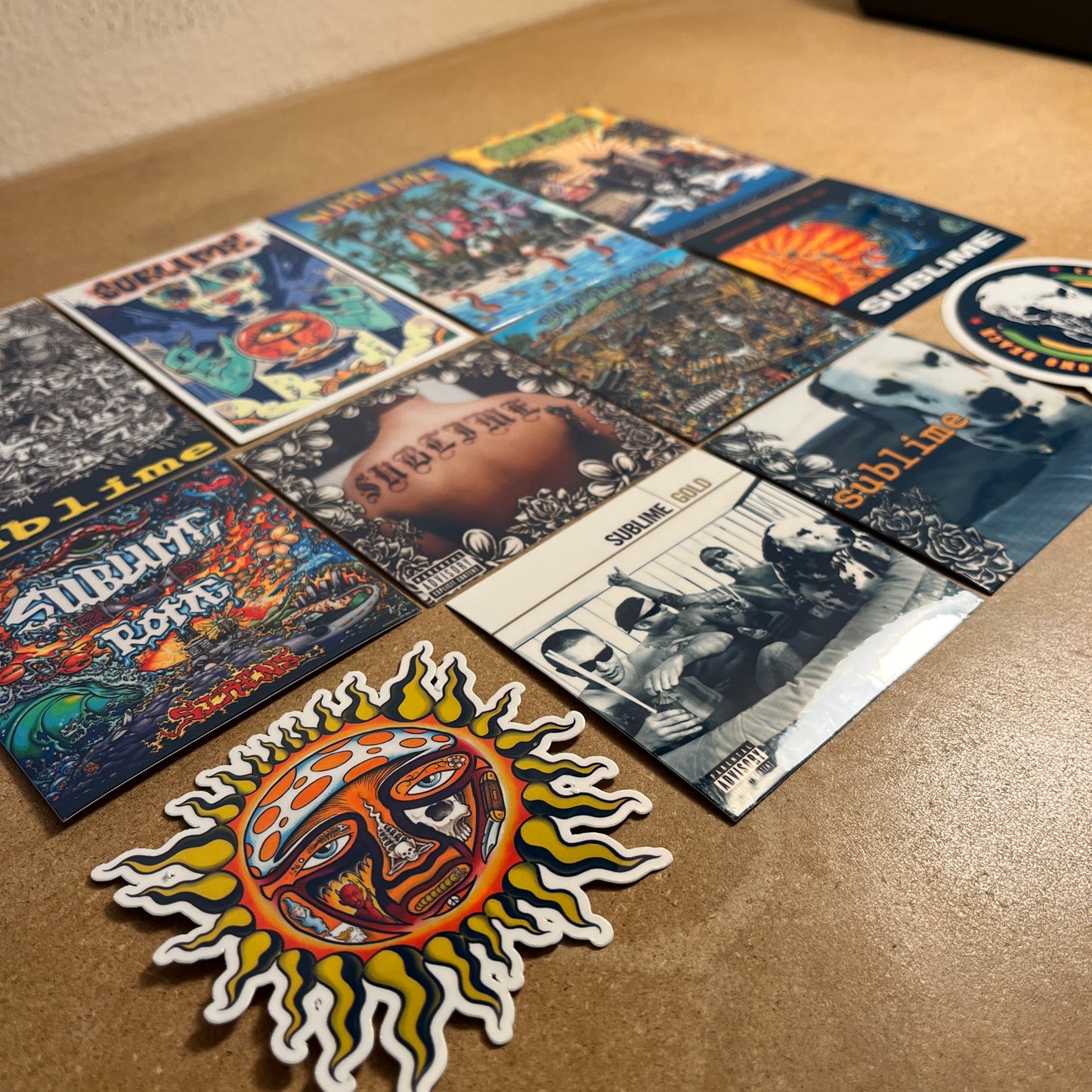 NEW 12pc Sublime Sticker Pack