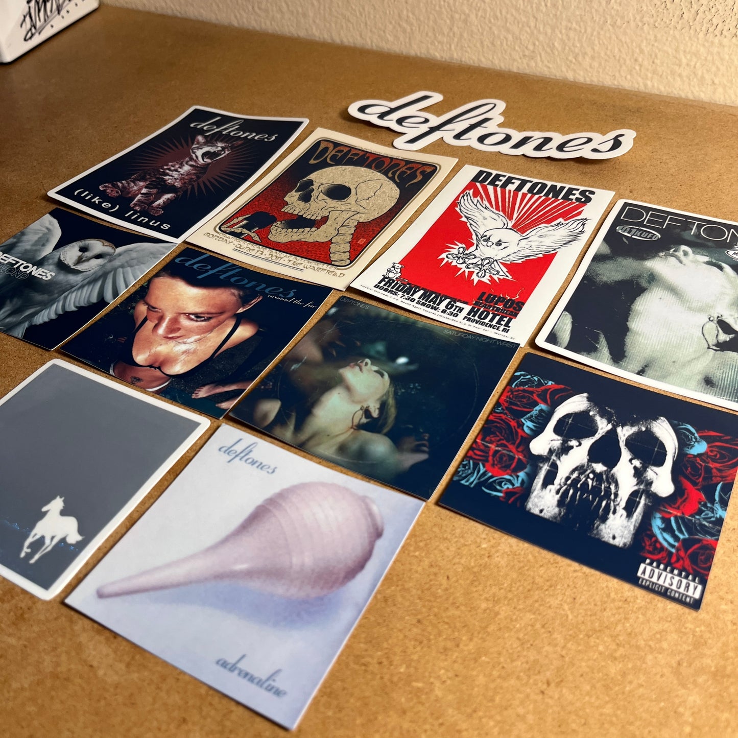 11pc Deftones Sticker Pack V2