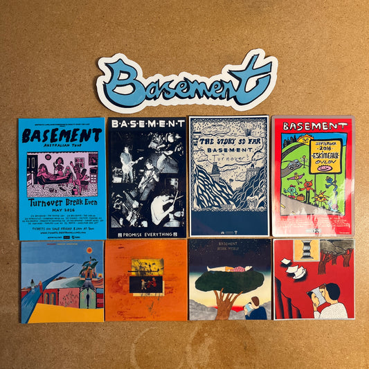 9pc Basement Sticker Pack