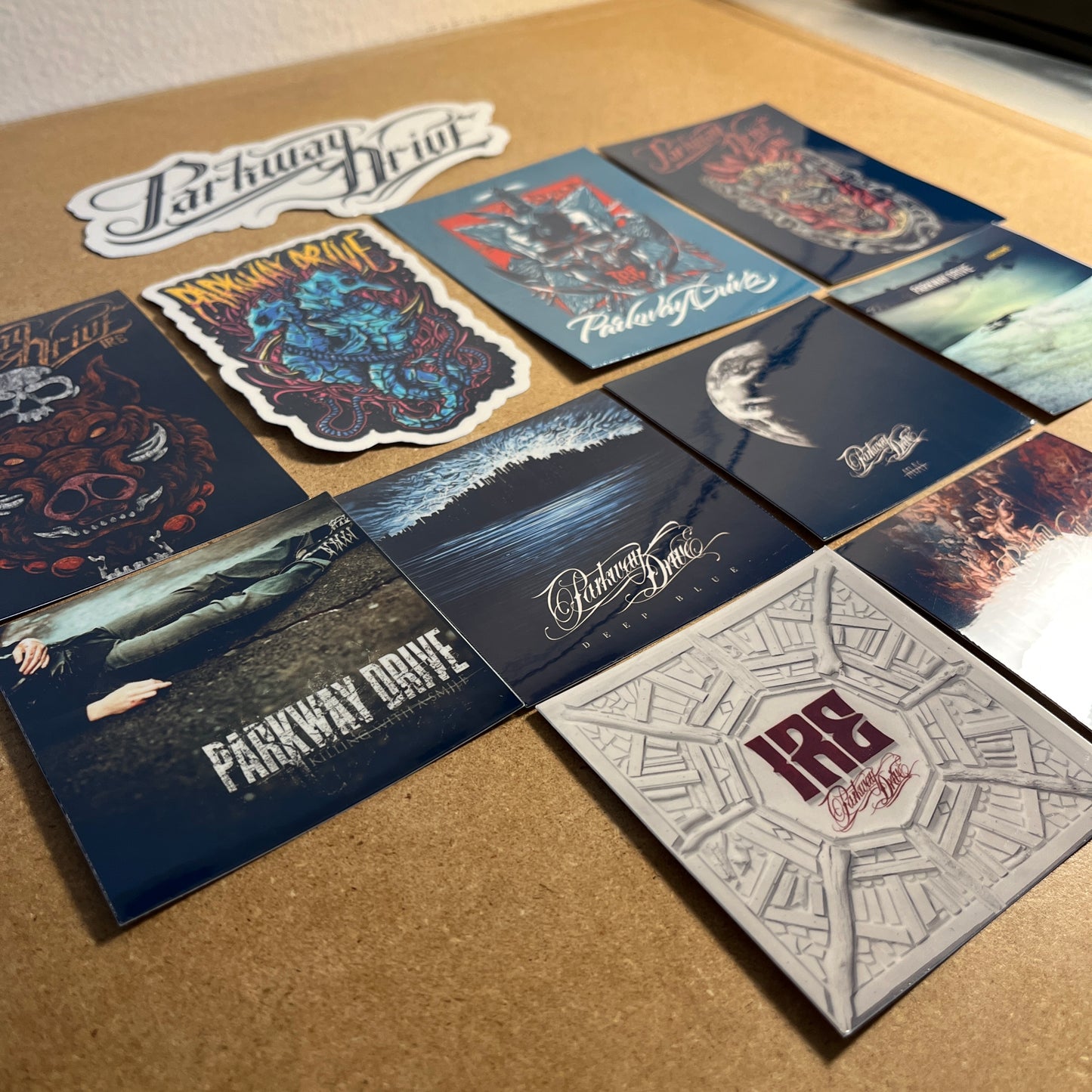 NEW 11pc Parkway Drive Sticker Pack