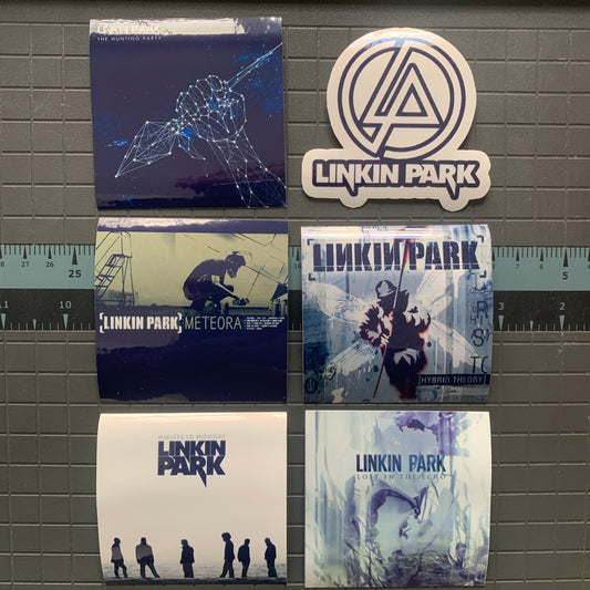 6pc Linkin Park Sticker Pack