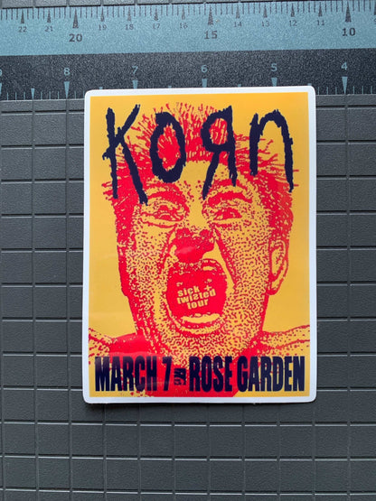 Korn - Rose Garden Sticker