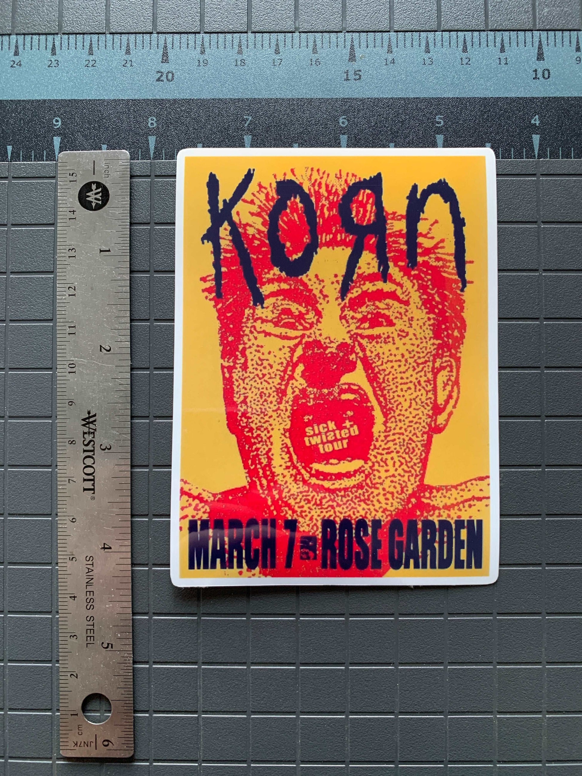 Korn - Rose Garden Sticker