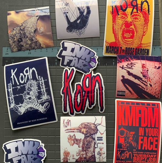 8pc Korn Sticker Pack