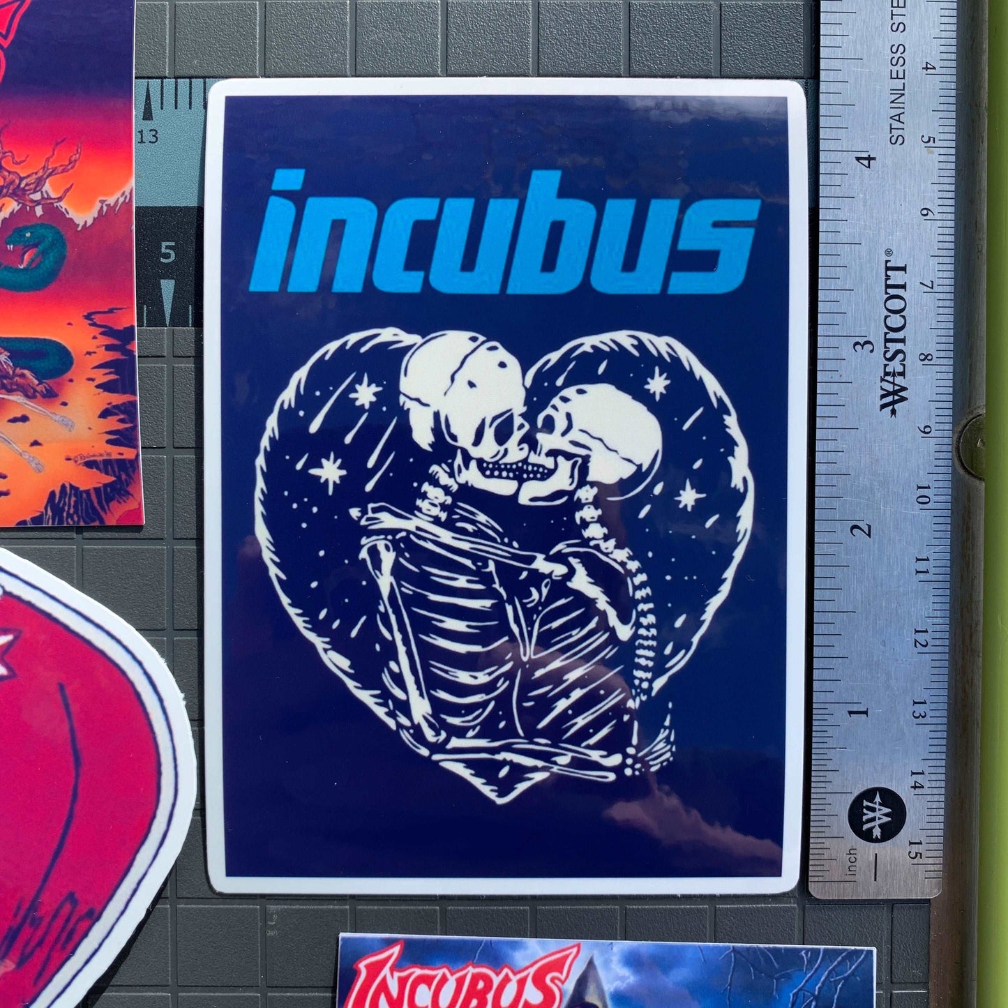 Incubus - Skeleton Couple Sticker