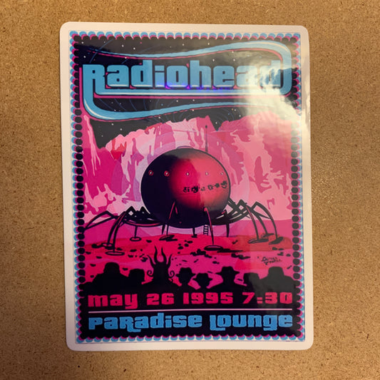 Radiohead - 'Paradise Lounge' Sticker