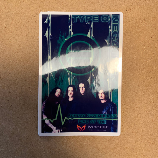 Type O Negative - Tour Sticker