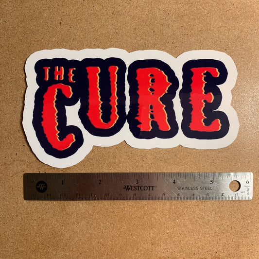 The Cure - Logo Sticker