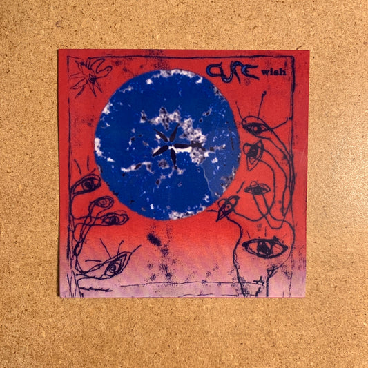 The Cure - Wish Sticker