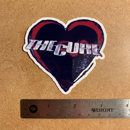 The Cure - Heart Emblem Sticker