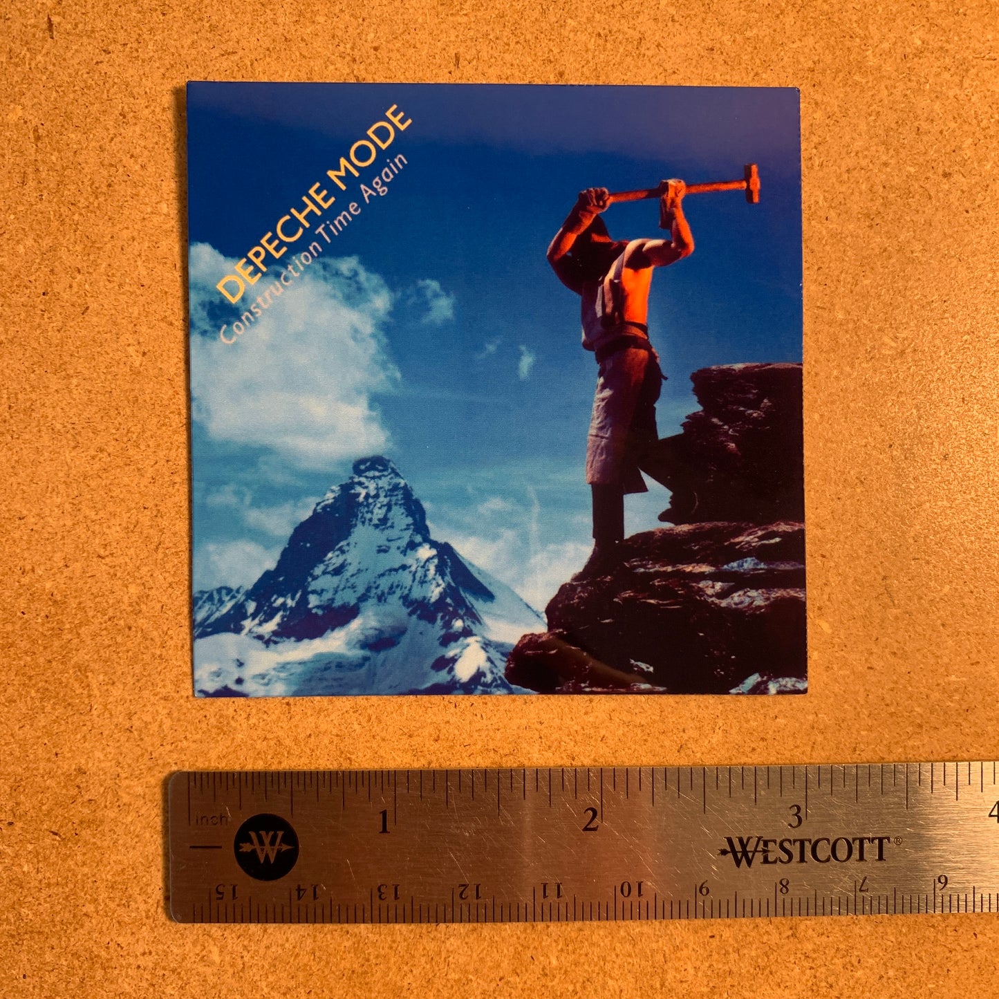 Depeche Mode - Construction Time Again Sticker