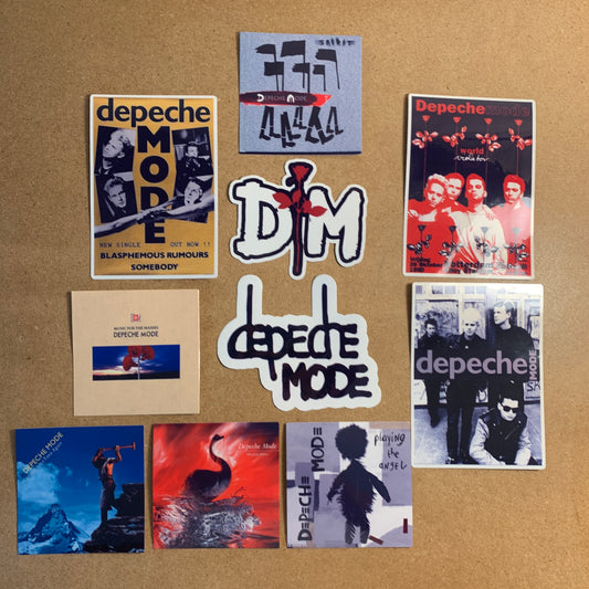 10pc Depeche Mode Sticker Pack