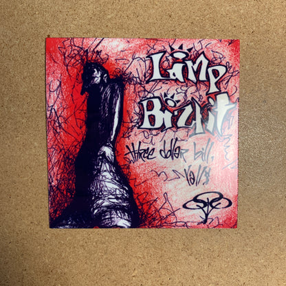 Limp Bizkit - Three Dollar Bill Sticker