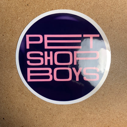 Pet Shop Boys - Badge Sticker