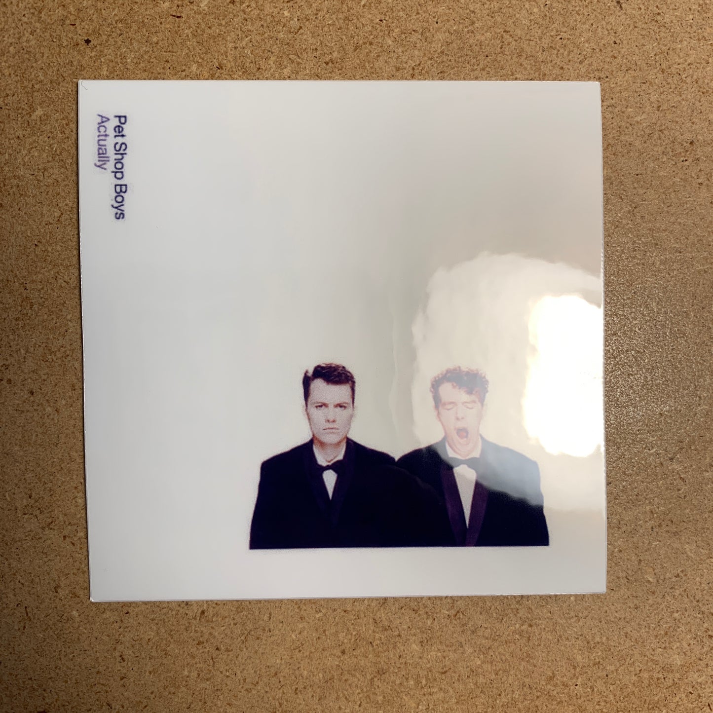 Pet Shop Boys - Actually Sticker