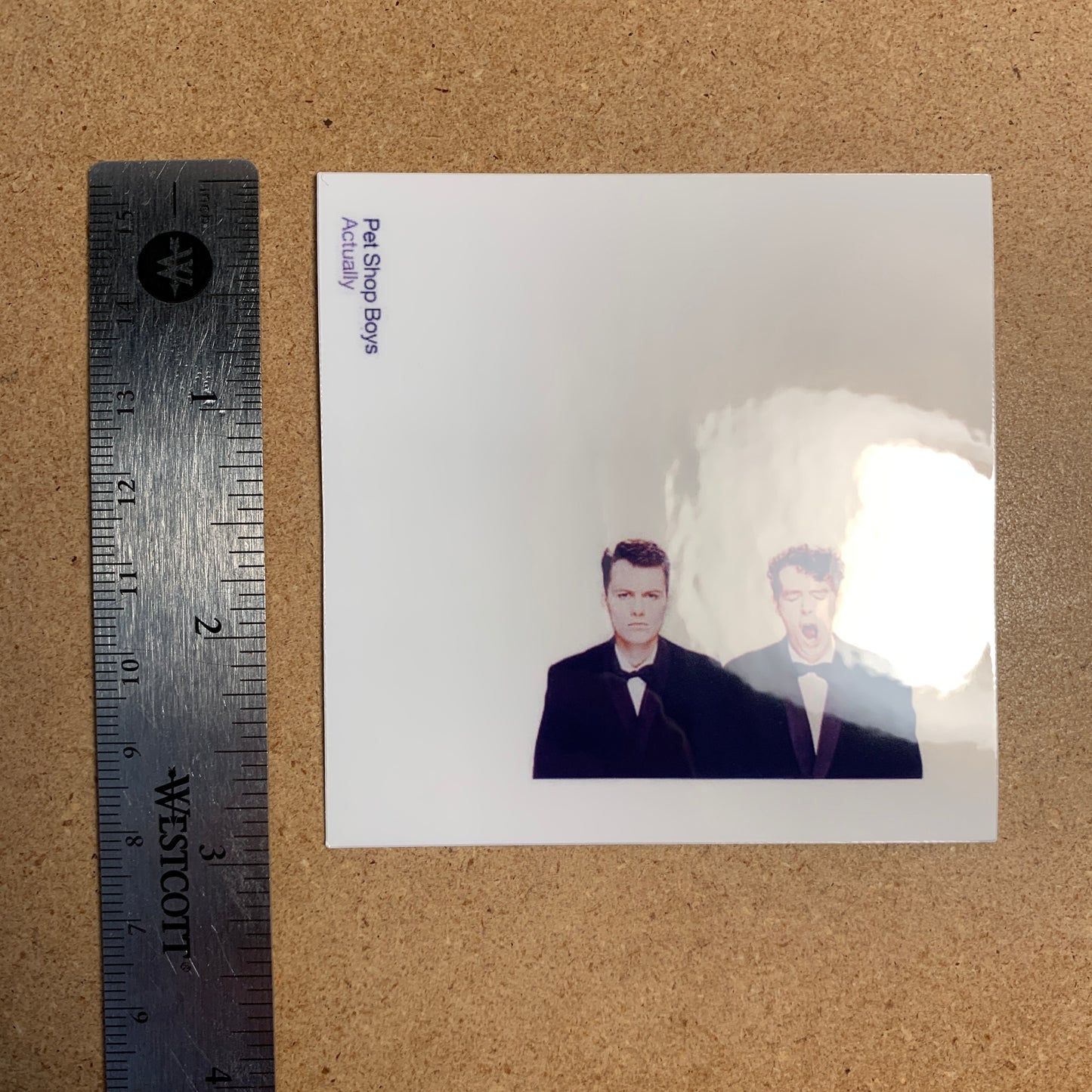 Pet Shop Boys - Actually Sticker