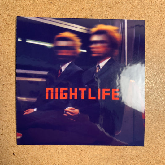 Pet Shop Boys - Night Life Sticker