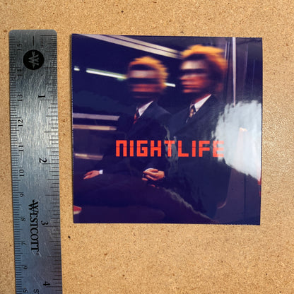 Pet Shop Boys - Night Life Sticker