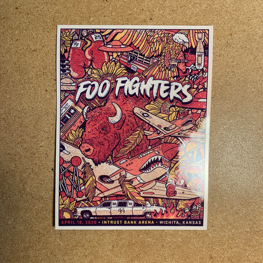 Foo Fighters - Bull Sticker