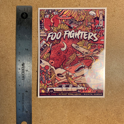 Foo Fighters - Bull Sticker