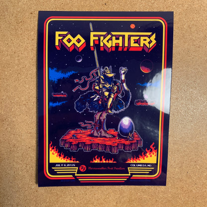 Foo Fighters - Arcade Sticker