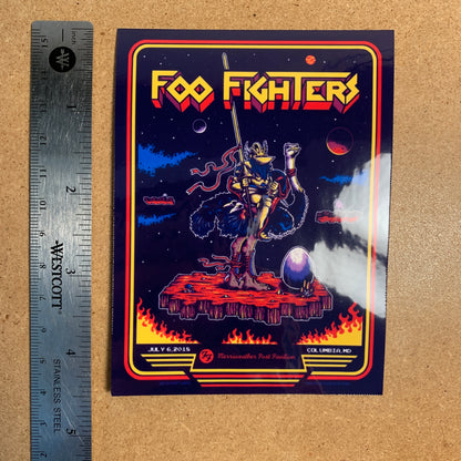 Foo Fighters - Arcade Sticker