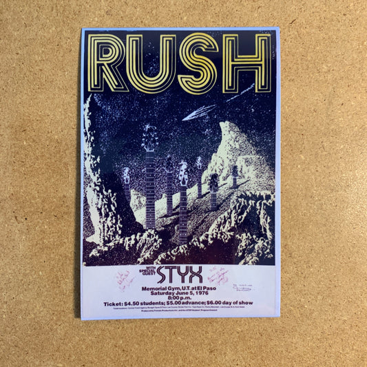 Rush - Poster V1 Sticker