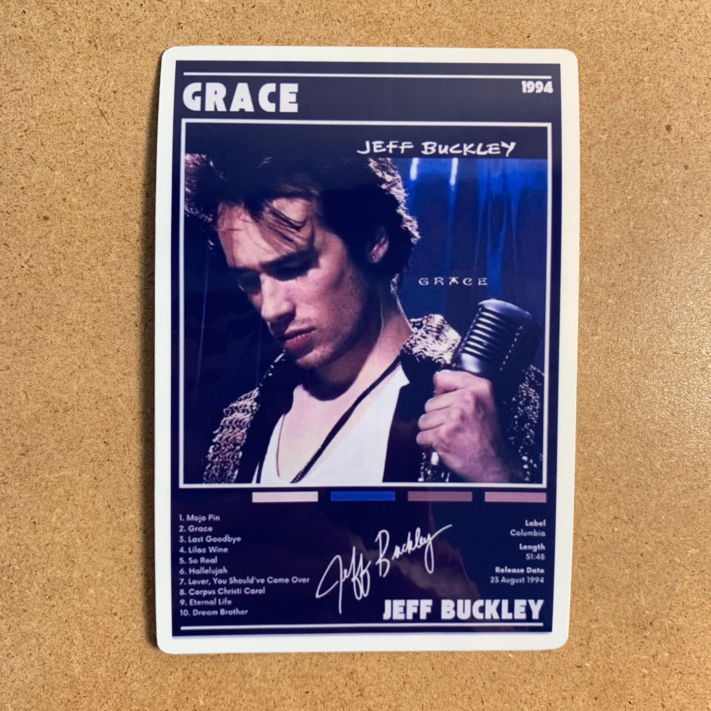 Jeff Buckley - Grace Sticker