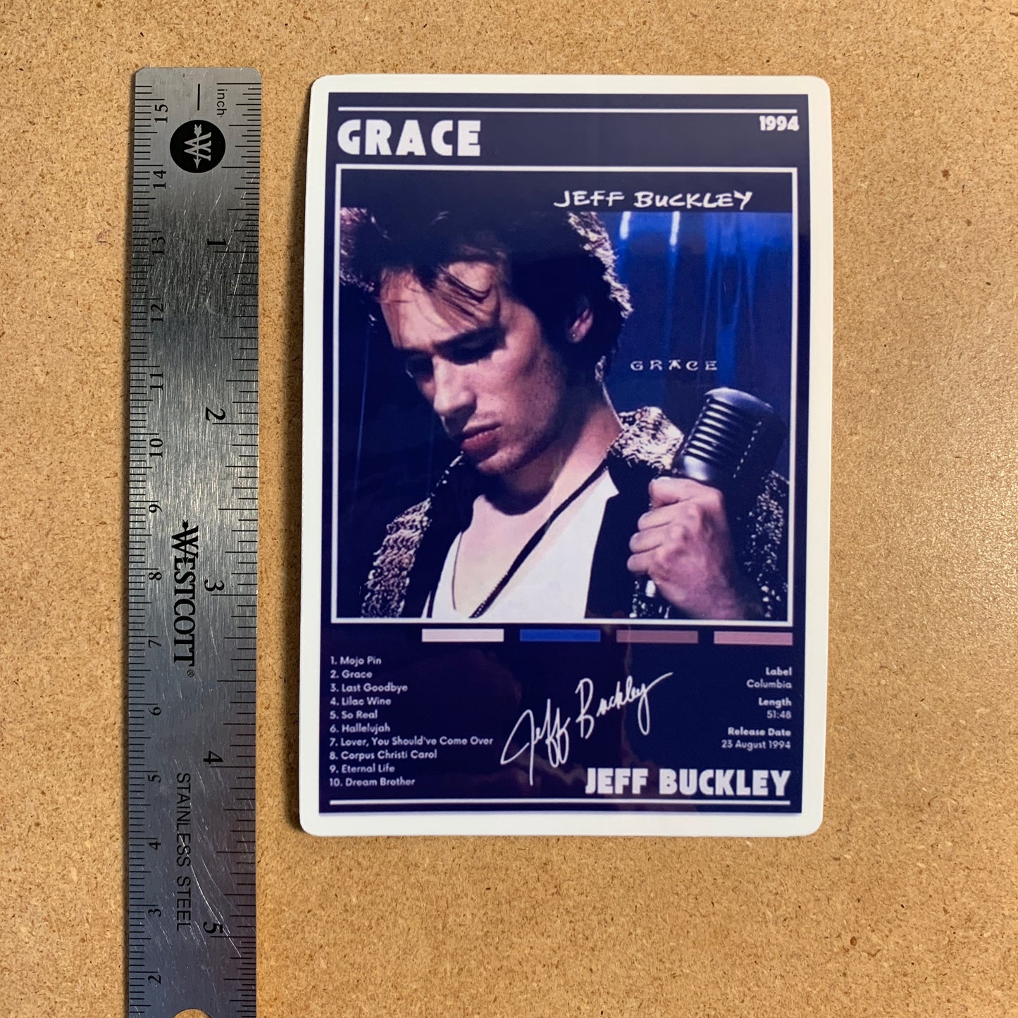 Jeff Buckley - Grace Sticker