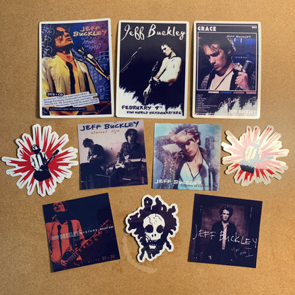 10pc Jeff Buckley Sticker Pack