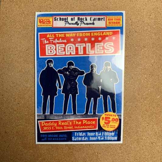 The Beatles - Poster V2 Sticker