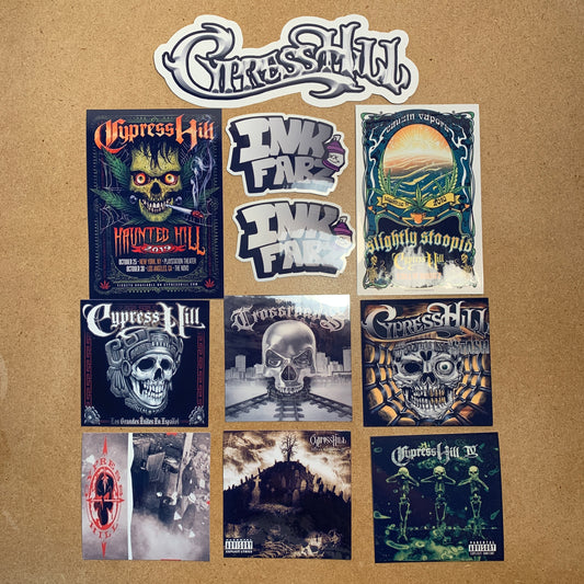 9pc Cypress Hill Sticker Pack