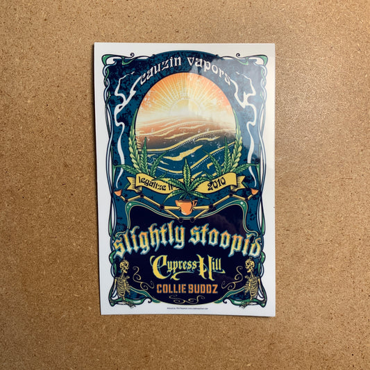 Cypress Hill Slightly Stoopid Sticker