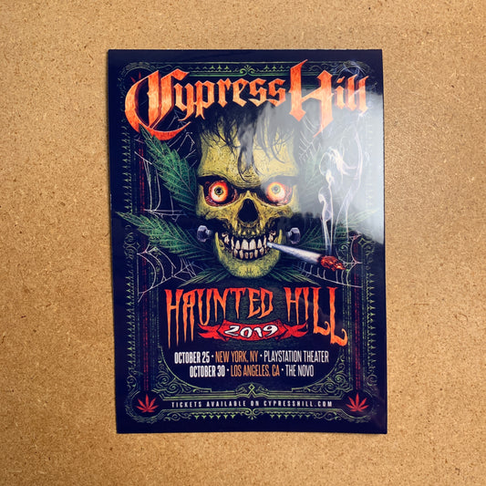 Cypress Hill Haunted Hill Sticker