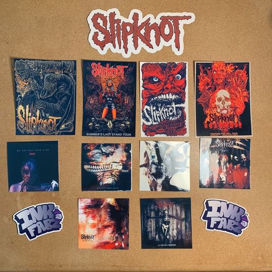 NEW 11pc Slipknot Sticker Pack