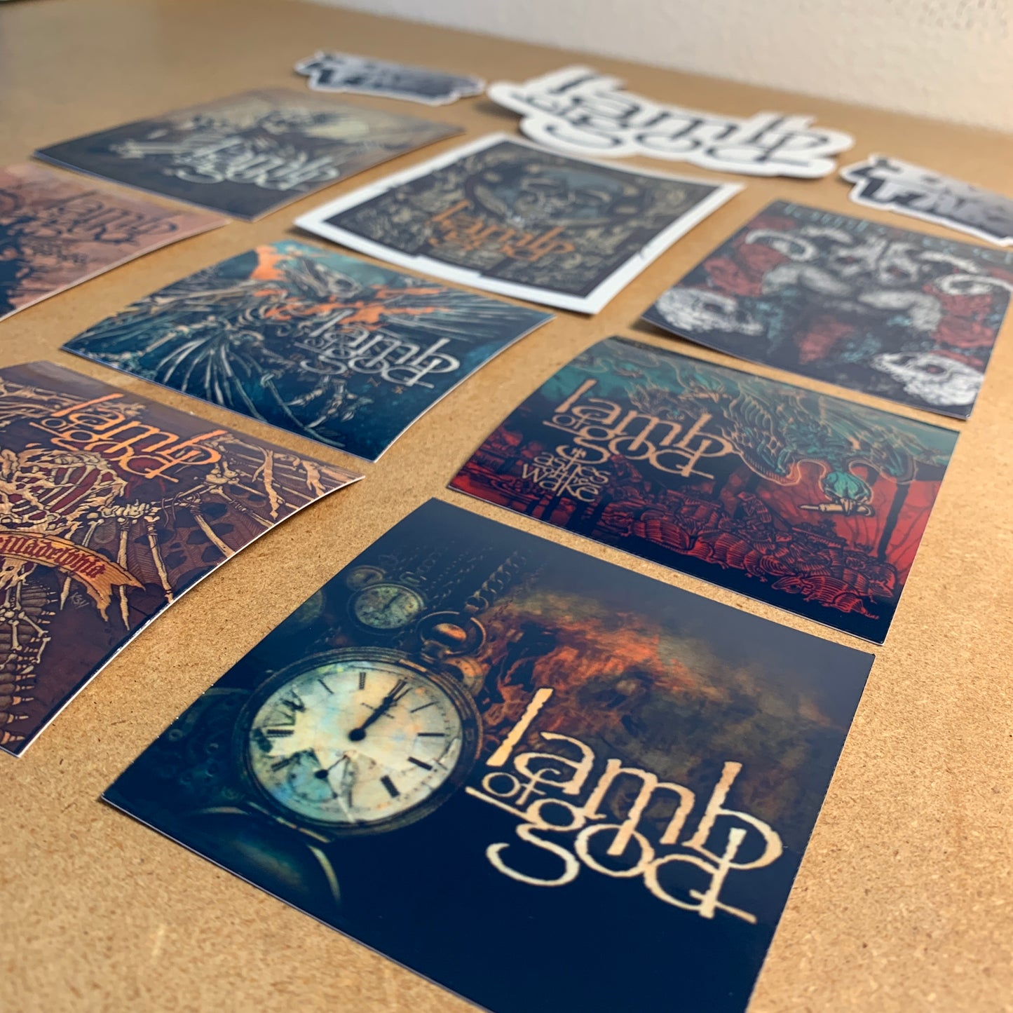 NEW 10pc Lamb of God Sticker Pack