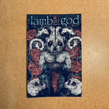 Lamb of God - Skull Sticker V1