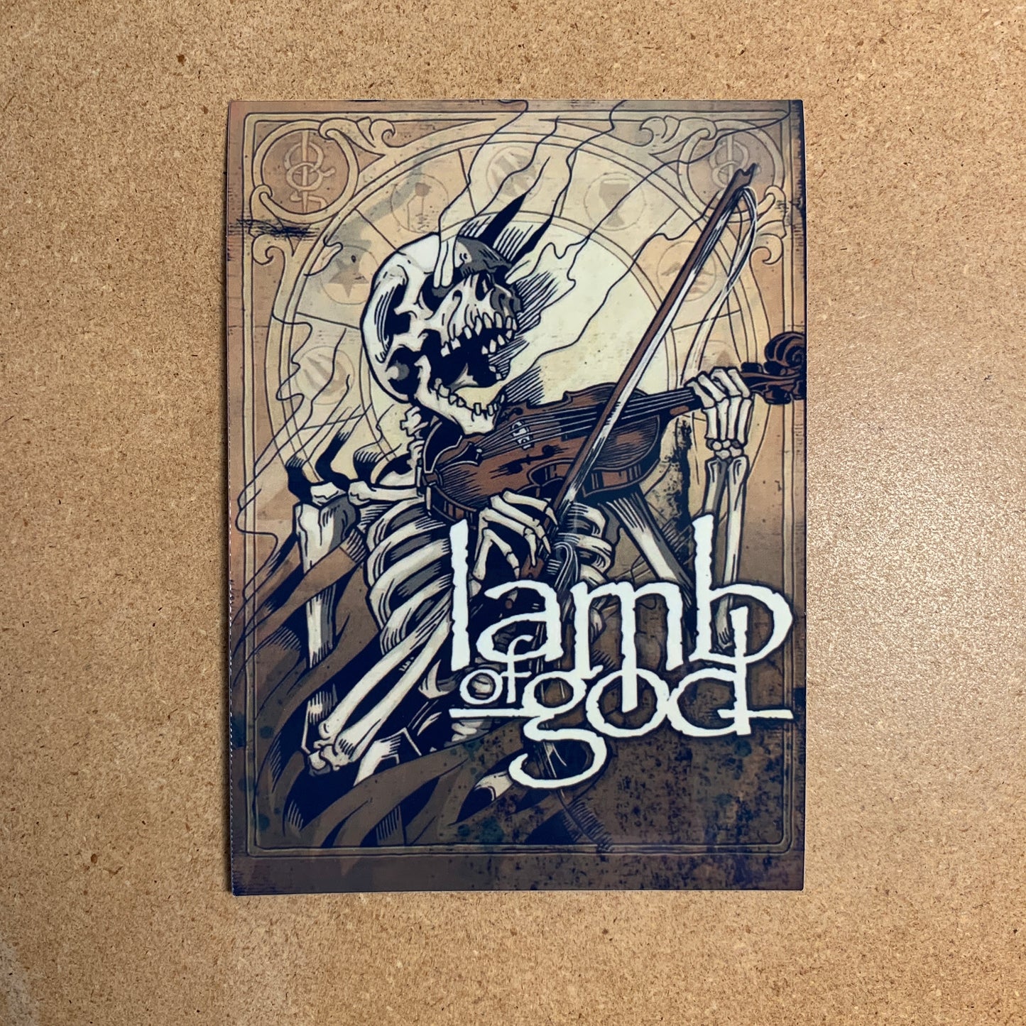 Lamb of God - Violin Sticker