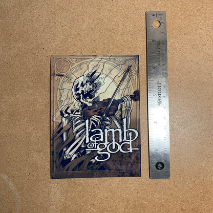 Lamb of God - Violin Sticker