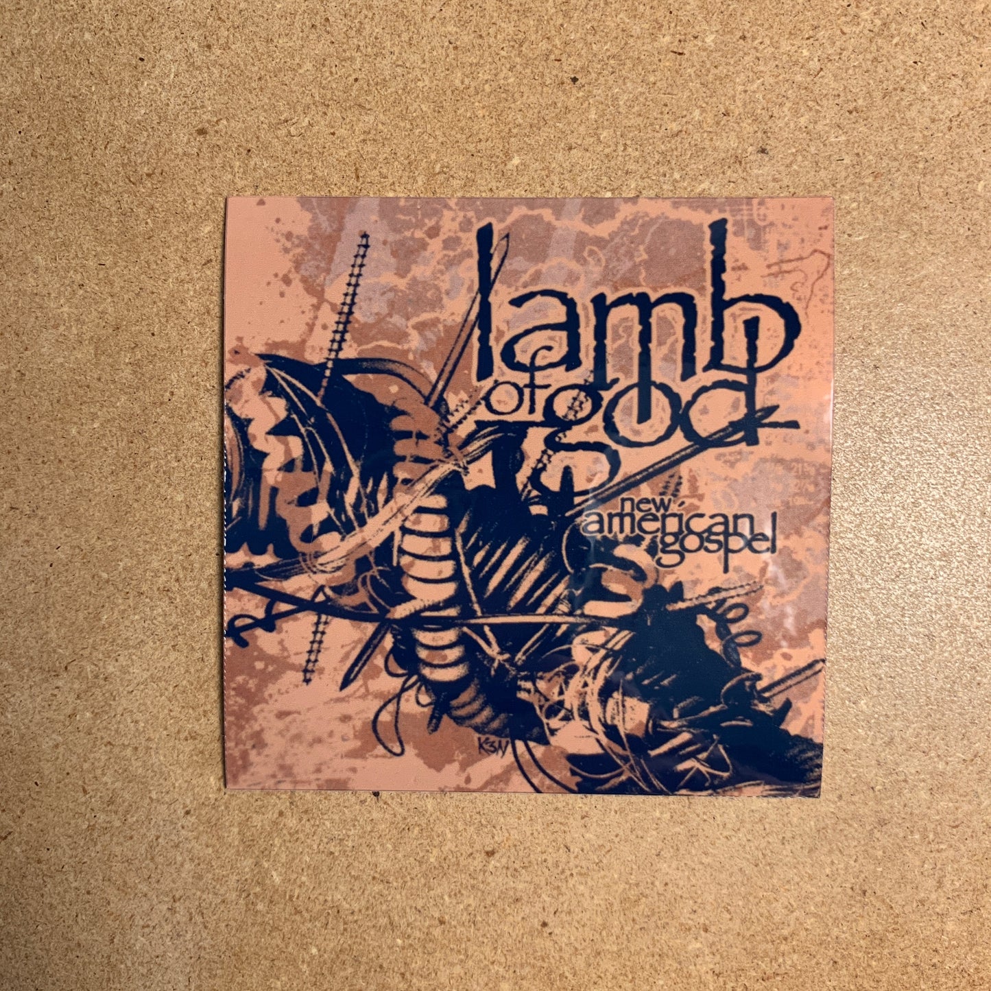 Lamb of God - New American Gospel Sticker