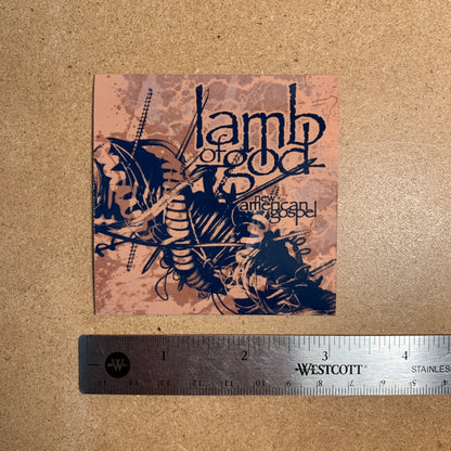 Lamb of God - New American Gospel Sticker