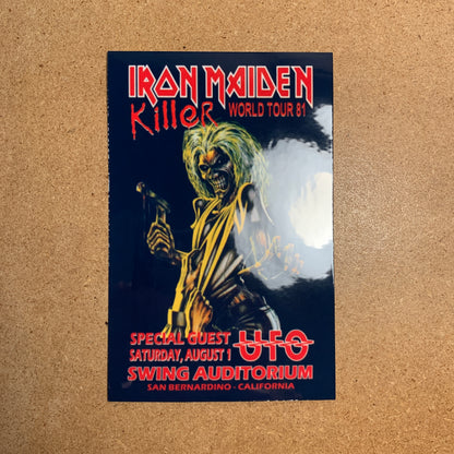 Iron Maiden - Killer Tour Sticker