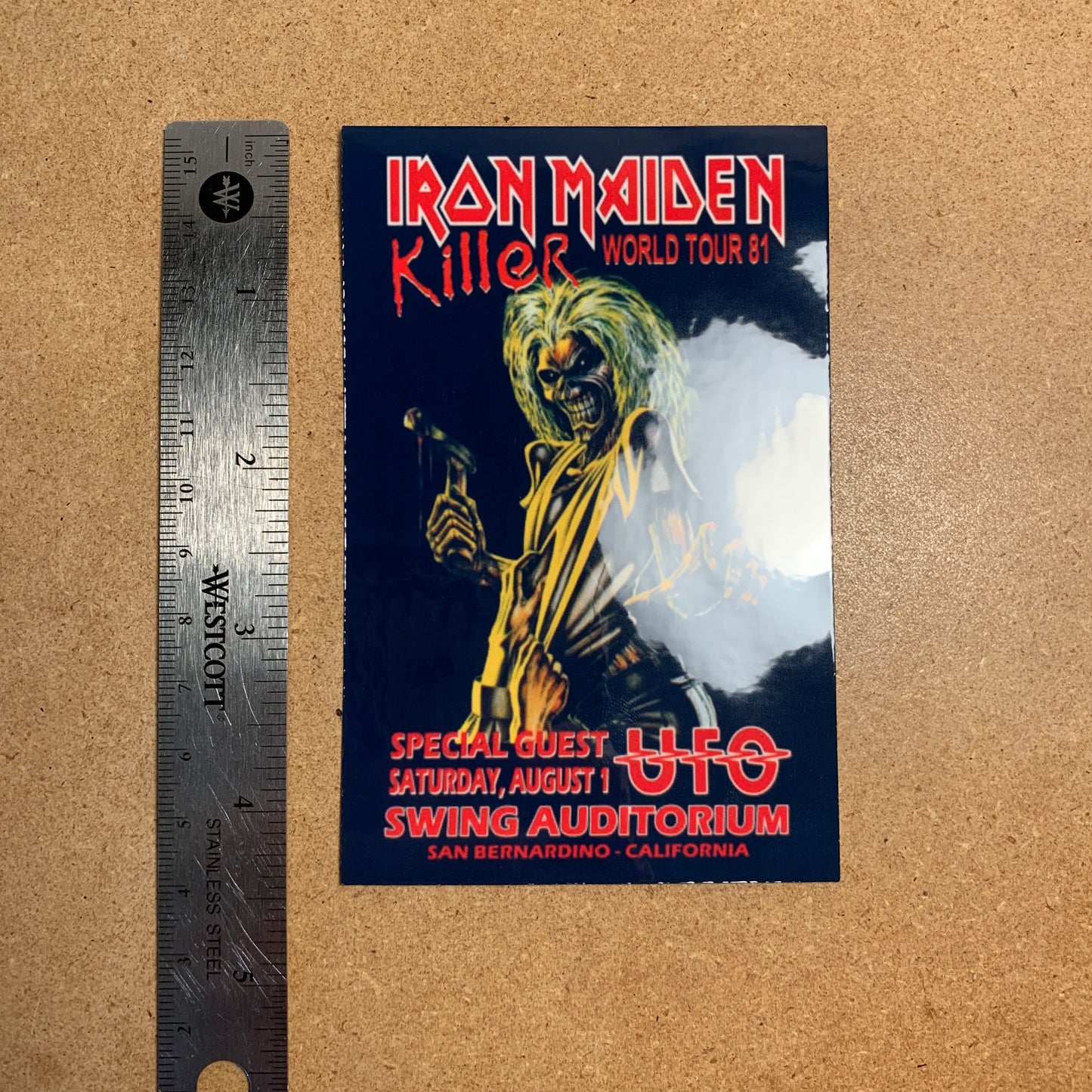 Iron Maiden - Killer Tour Sticker