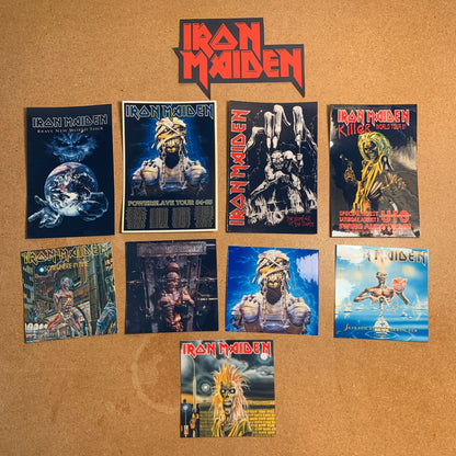 10pc Iron Maiden Sticker Pack