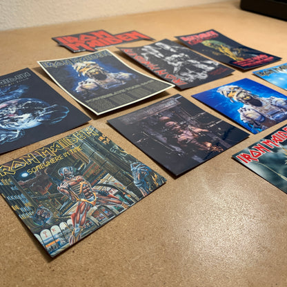 10pc Iron Maiden Sticker Pack