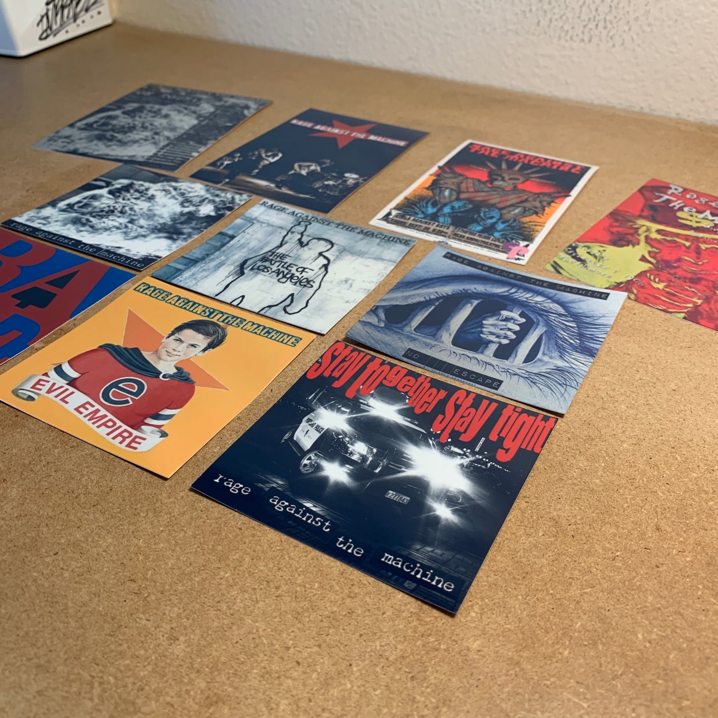 NEW 10pc Rage Against the Machine Sticker Pack