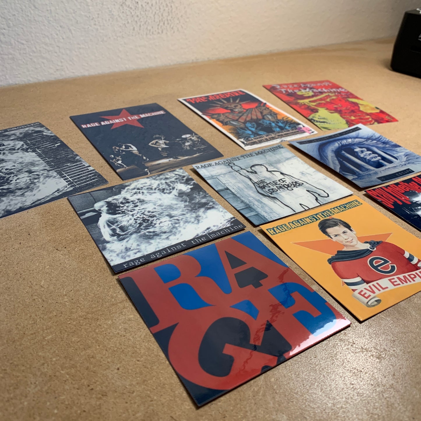 NEW 10pc Rage Against the Machine Sticker Pack