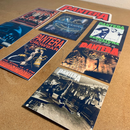 NEW 9pc Pantera Sticker Pack