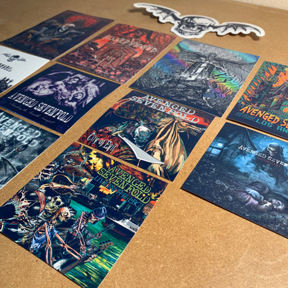 NEW 11pc Avenged Sevenfold Sticker Pack